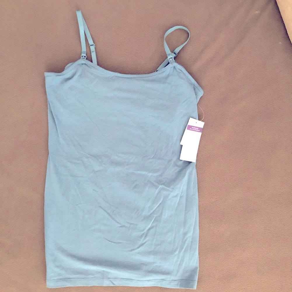 Motherhood Maternity Nursing Clip-Down Cami Tank Top